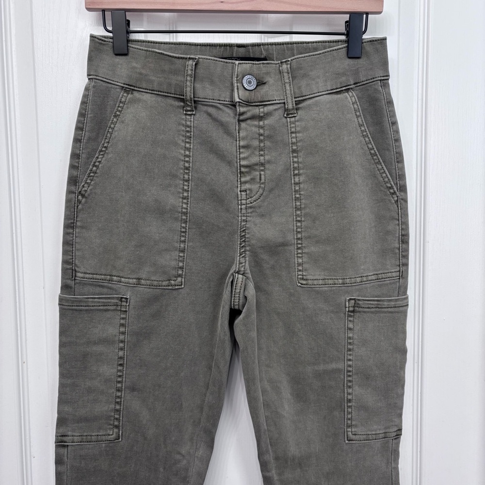 Olive Utility Cargo Pants | Stitch Star S - Picture 3 of 10